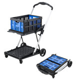 Folding Shopping Cart on Wheels