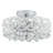 11.5"W Nowthen Nickel Semi-Flush Mount Ceiling Fixture