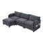 Canapé modulaire surdimensionné avec repose-pieds mobile-1979278044
