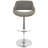 Betuel Swivel Upholstered Adjustable Height Counter Stool with Metal Frame
