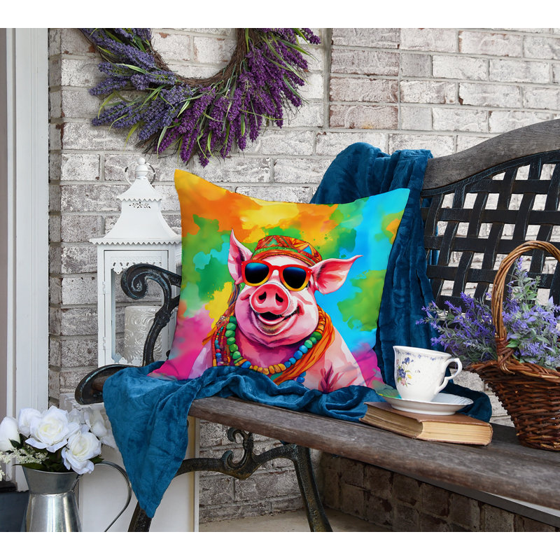 Coussin Hippie, H 18 po x l 18 po