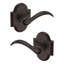 Beavertail Passage Door Lever with R030 Rose-22255190