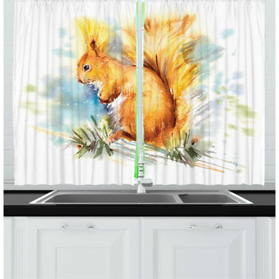 Tailored Kitchen Curtain