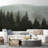 Forest Nature Landscape Peel & Stick Border-93868522
