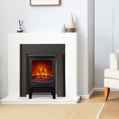 Allanah Marlow Home Co. 39cm W Electric Fireplace