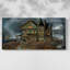 Haunted House - Toile tendue avec châssis - Prêt à accrocher-107107858