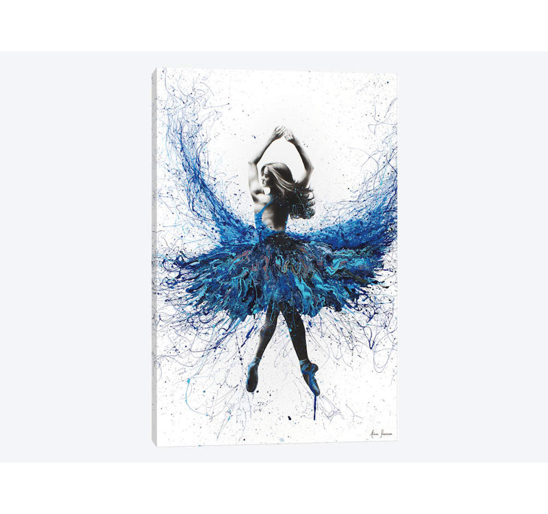 «York Crystal Dance», impression sur toile, H 12 po x l 8 po x P 0,75 po, Toile tendue, Pas de tapis