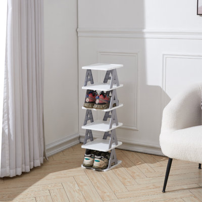 6 Pair Shoe Storage Cabinet