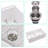 White Farmhouse Sink Workstation - 33 Inch White Ceramic Bowl Farm Kitchen Sink