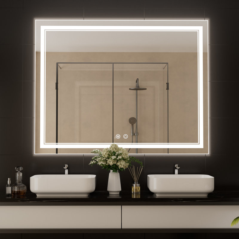 Miroir de salle de bain Kaelia, 40 po x 48 po
