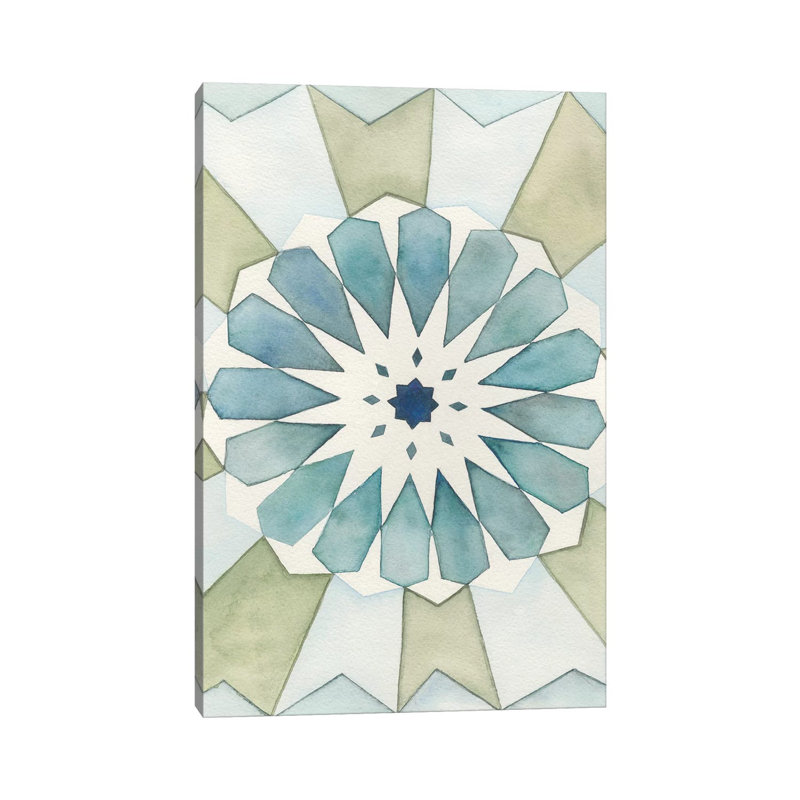 Moorish Panel I by Natasha Chabot - Wrapped Canvas Gallery-Wrapped Canvas Giclée, 20.32 cm H x 30.48 cm W