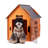 Wooden Movable Dog House-2064375088