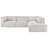 Jaye - 4 Piece Upholstered Sofa With Ottoman