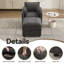 Ensemble de fauteuil et repose-pieds rembourrés avec rangement dissimulé-1219033868