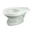 The Renovators Supply Inc. 1.6 GPF Elongated Comfort Height Chair Height Floor Mounted Toilet-38228626