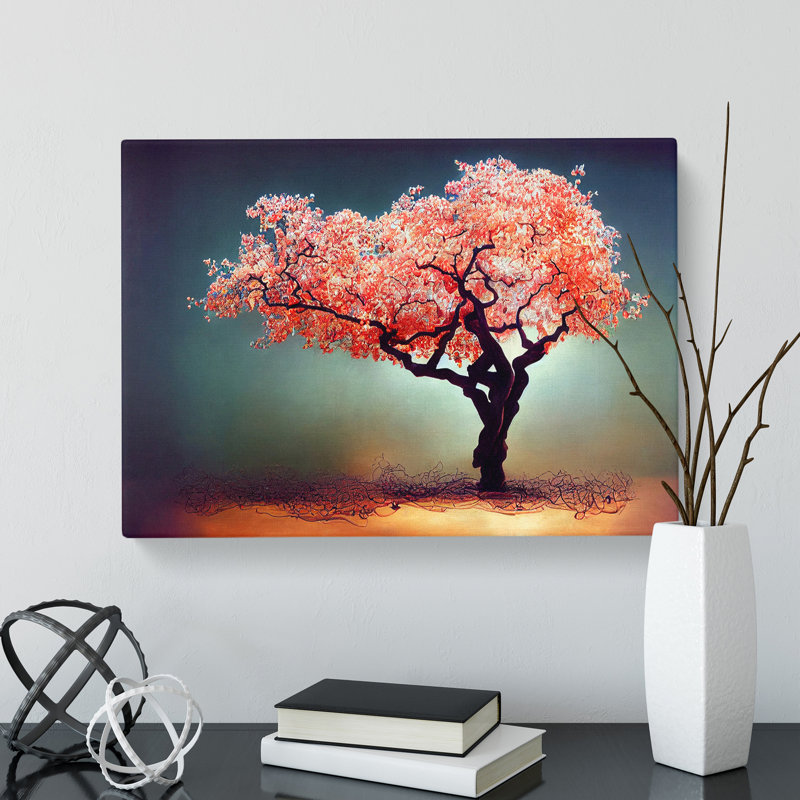 Adorable Apple Tree - Wrapped Canvas, 35cm H x 50cm W x 3cm D