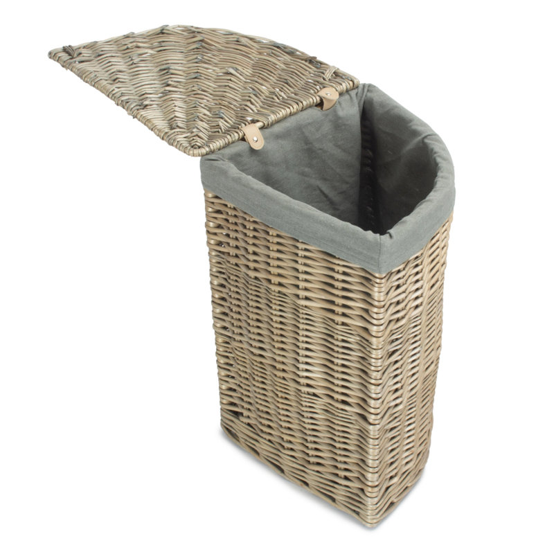 Alenia Wicker Laundry Basket, Natural