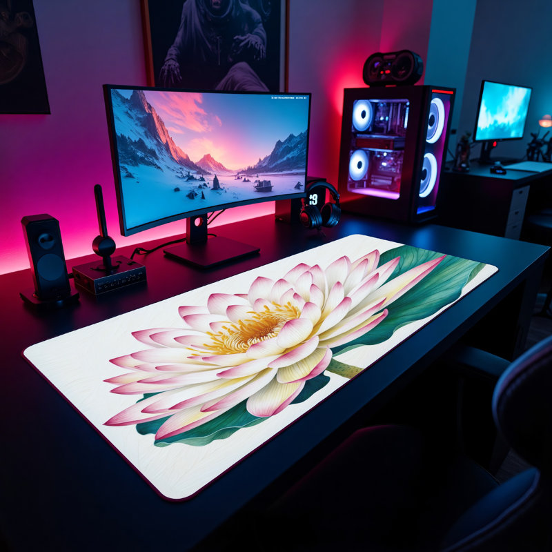 Polyester Desk Pad, 31.5x15.5