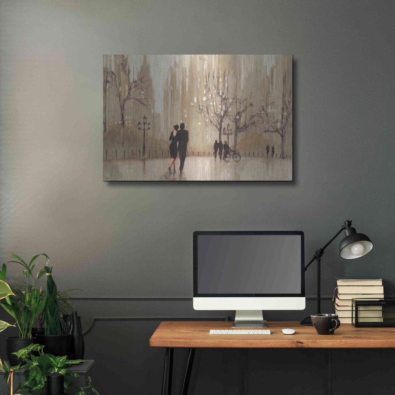 «An Evening Out Neutral» par Julia Purinton, H 24 po x l 36 po