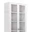 Armoire de cuisine en métal - Grand rangement avec 5 tablettes réglables, armoire autoportante pour cuisine / garde-manger / salle de bain