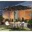 Easy To Use Doublesided Parasol With Base,Patio Parasol With LED Solar Lights,Parasol Doublesided Sun Umbrella