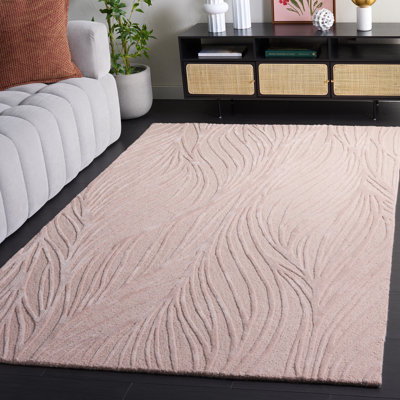 Laine touffetée à la main Wilfrido Glamour Viscose Tapis d'intérieur en coton