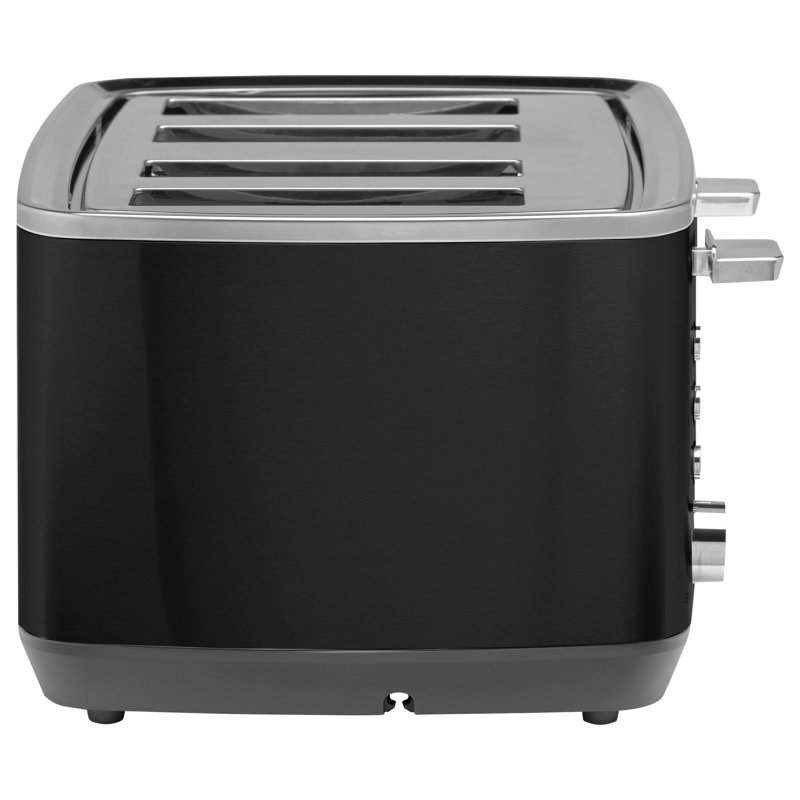 GE 4-Slice Toaster, Onyx Black