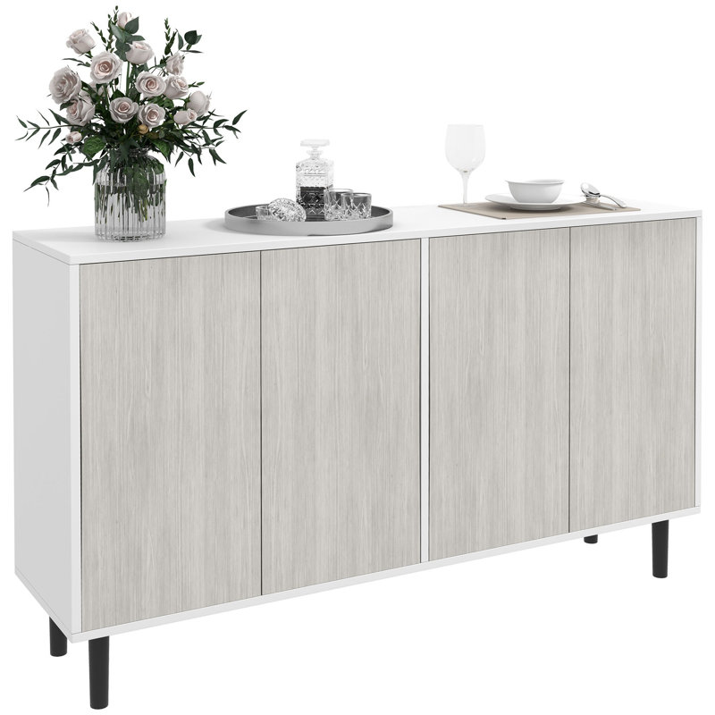 121cm Sideboard, White