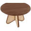 Table de salle à manger en bois massif Lamarr-614363629