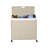 Modern Wicker Rolling Laundry Hamper with Handles-100969977