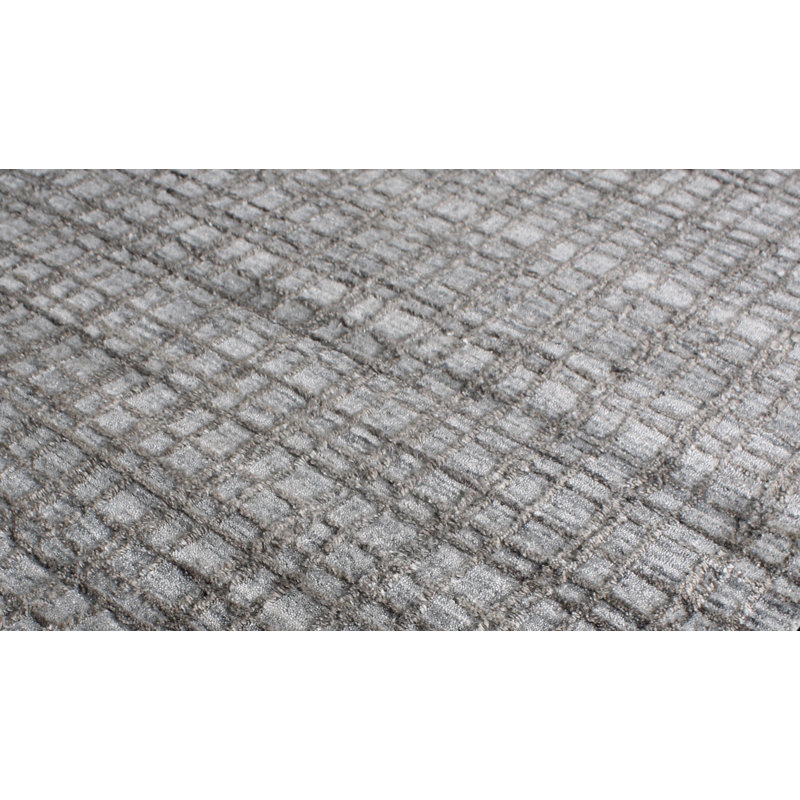 Plaid Area Rug, Rectangle 5'9" x 8'9"