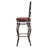 Walton Swivel Upholstered Counter Stool with Metal Frame