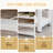 Versatile Home Furniture: Display Shelf, Console & Sofa Table, Storage Bookcase | Gift Idea-1558115285