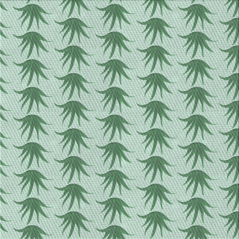 Tapis décoratif vert floral Lavern, Rectangle 7 pi x 10 pi