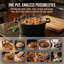5L Non-Stick Cast Iron Dutch Oven Pot
