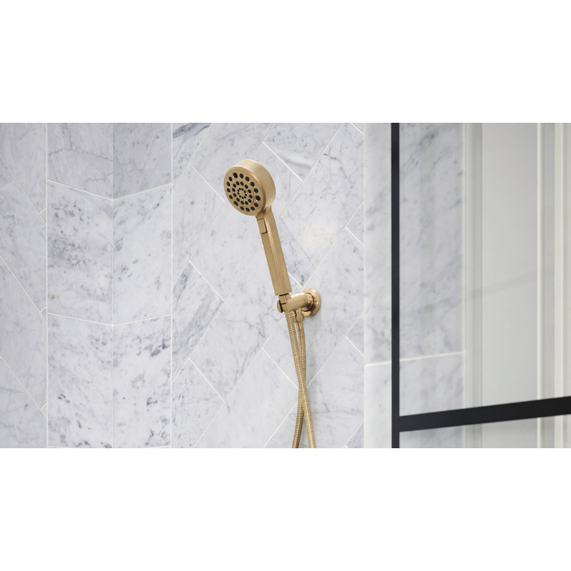 Invari® H2OKinetic® Multi-Function Wall Mount Handshower, Luxe Gold