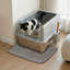 Stainless Steel Litter Box with Scoop