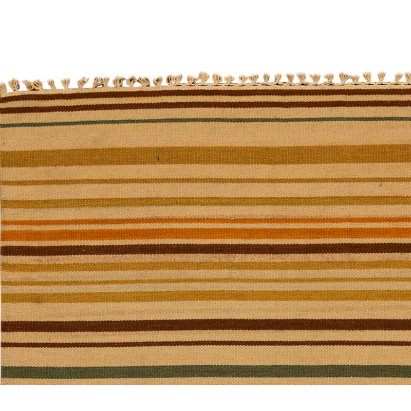 Hand Knotted Wool Area Rug in Multi