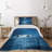 Hypnotic Coastal Polyester Coverlet
