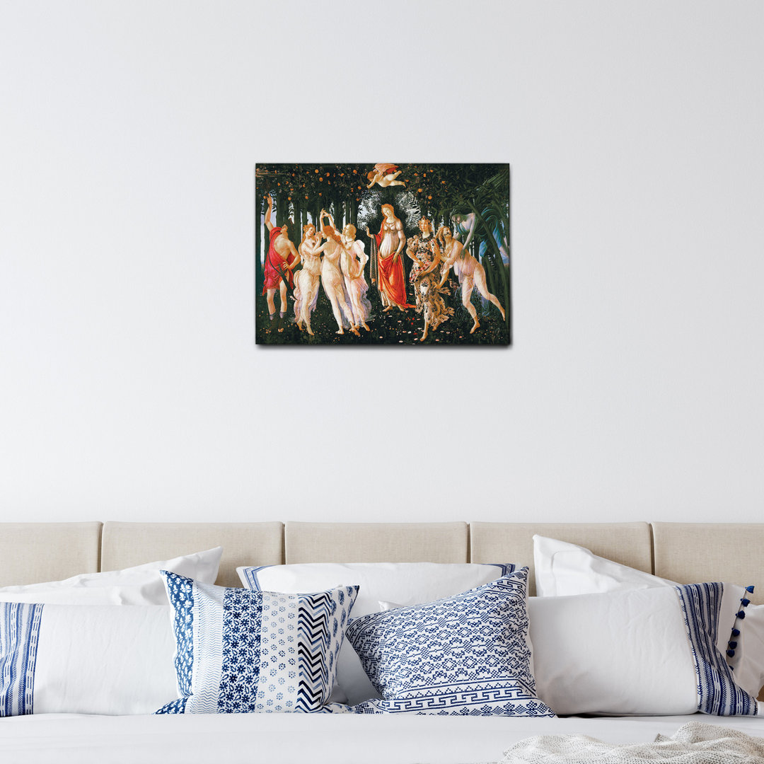 Leinwandbild La Primavera von Sandro Botticelli