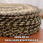 Tapis d'escalier d'intérieur tressé en jute de qualité supérieure - taille 8 po x 28 po-2076256111-2076256093-2055680179