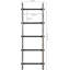 Farmhouse Solid Wood 4 ft Blanket Ladder