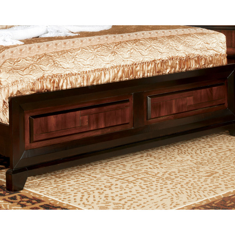Flanning Solid Wood Standard Bed, California King