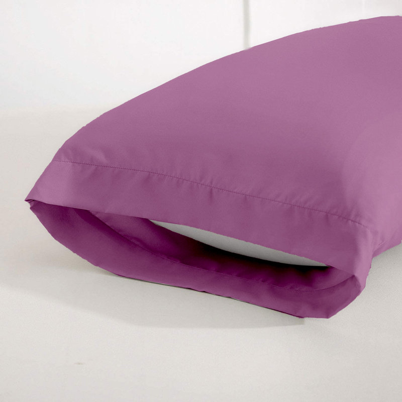 Kotto 100% Polyester Square Oxford Pillowcases, Purple