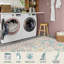 Tapis rose lavable
