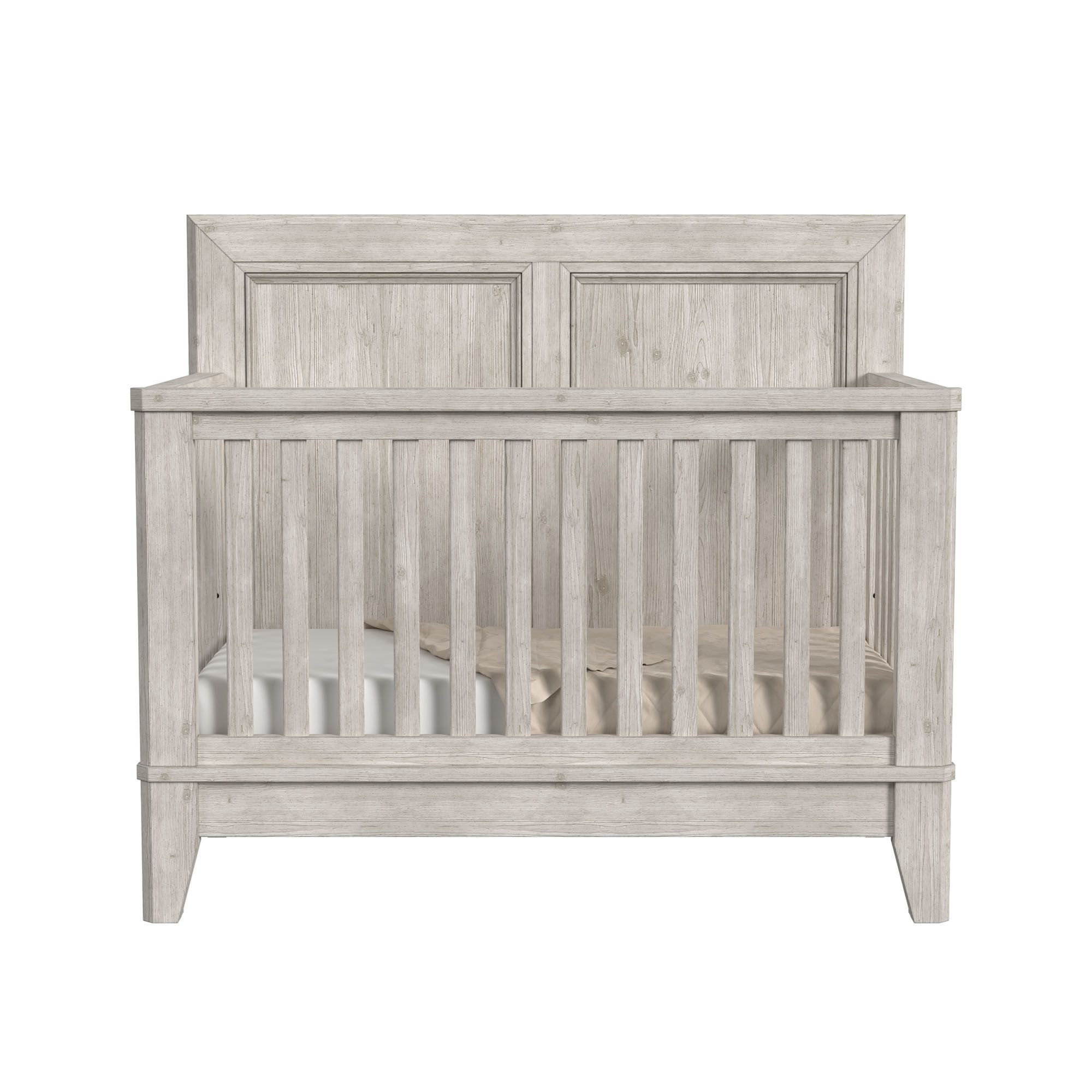 Jemma 4-in-1 Convertible Crib, Washed Linen