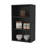 Chinle Wall Cabinet in Melamine with Open Storage-500828378-500828391