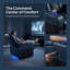 Fauteuil inclinable électrique haut de gamme avec haut-parleurs Bluetooth, chargeur sans fil et porte-gobelet rafraîchissant - Ultimate Tech Comfort