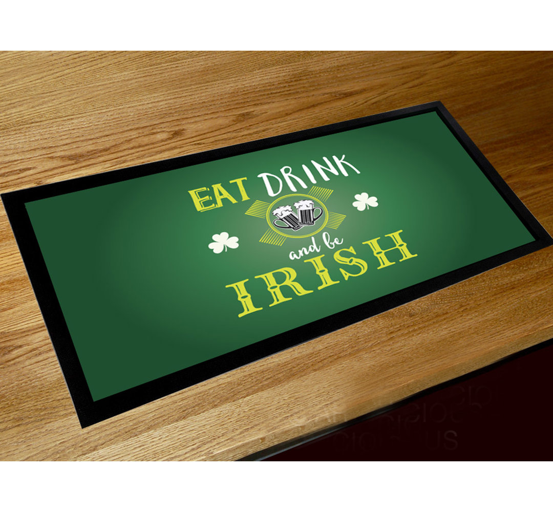 Desmarais Eat Drink And Be Irish St Patricks Day Placemat