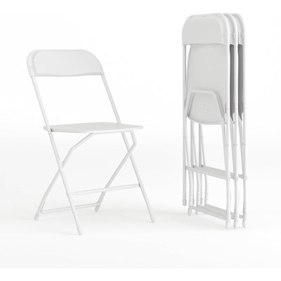 Ensemble de 4 chaises pliantes et légères avec capacité de poids de 650 lb